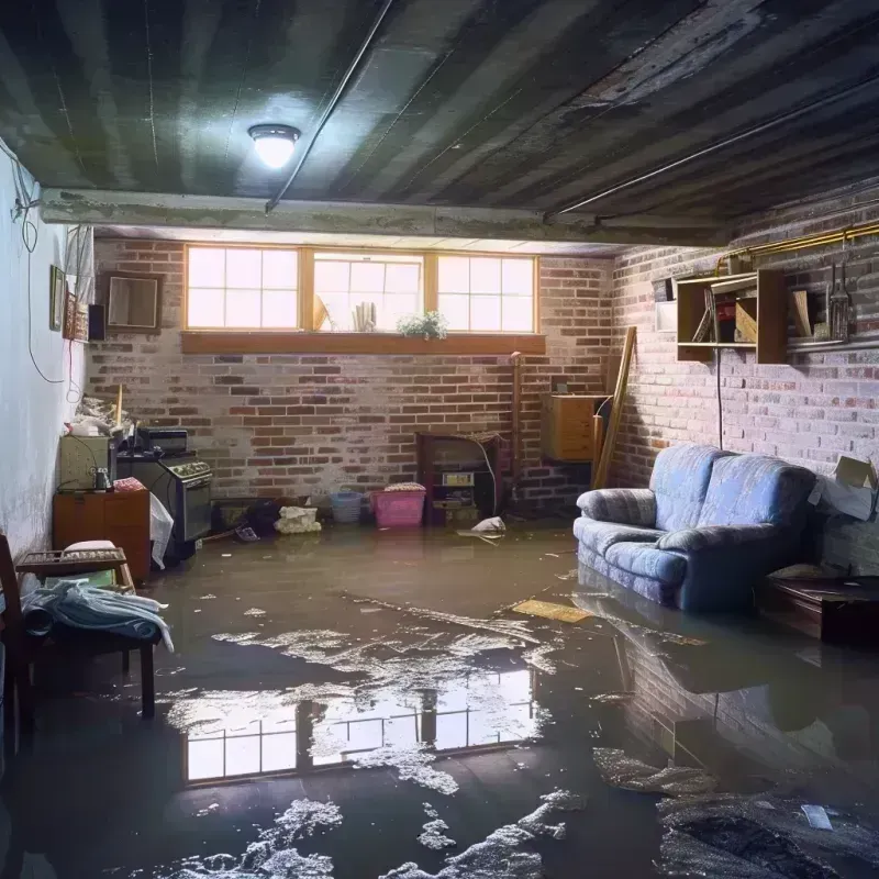 Flooded Basement Cleanup in English, IN